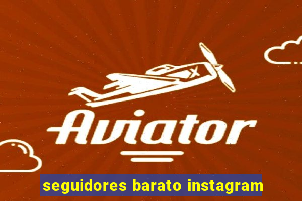 seguidores barato instagram